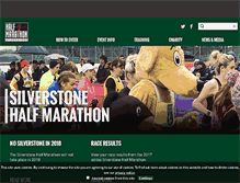 Tablet Screenshot of adidashalfmarathon.com